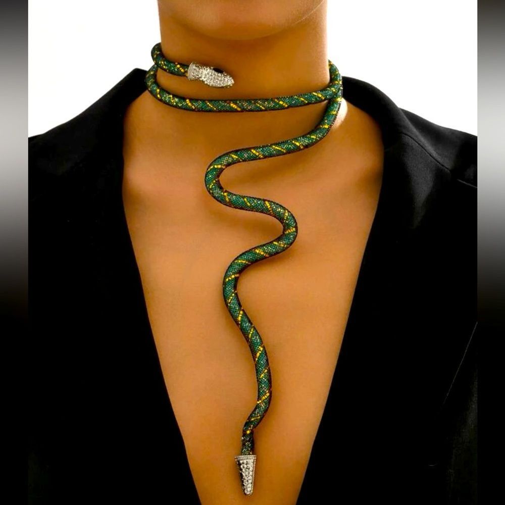 Snake Design Necklace